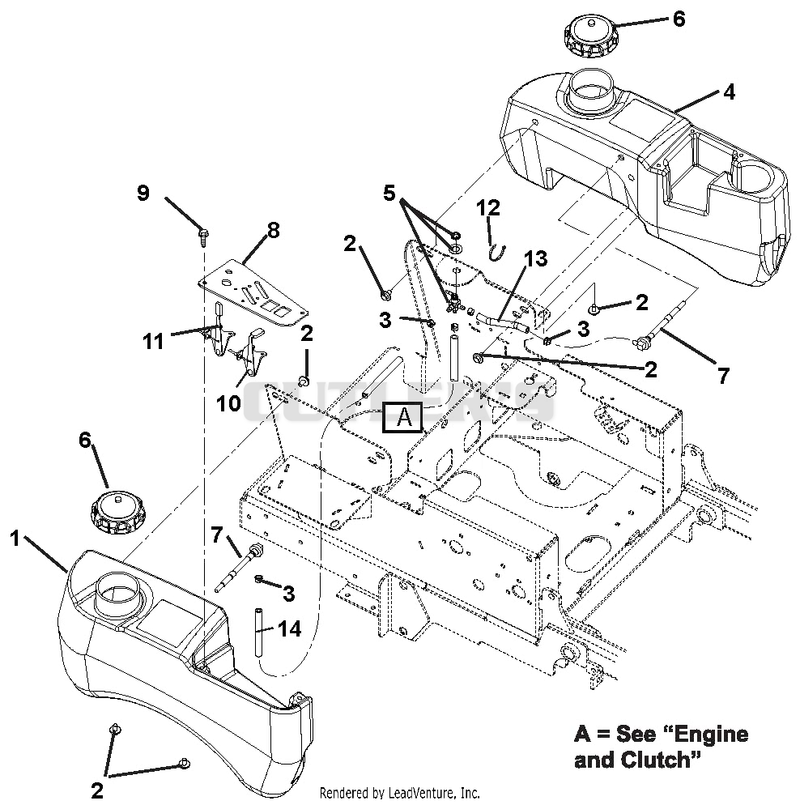 Fuel Tanks And Hoses
