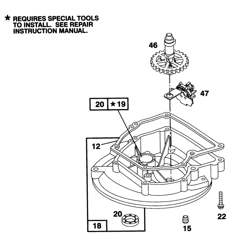 Engine Briggs and Stratton Model 95902-3153-01