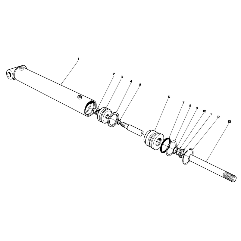 Hydraulic Lift Cylinder No 54-0150