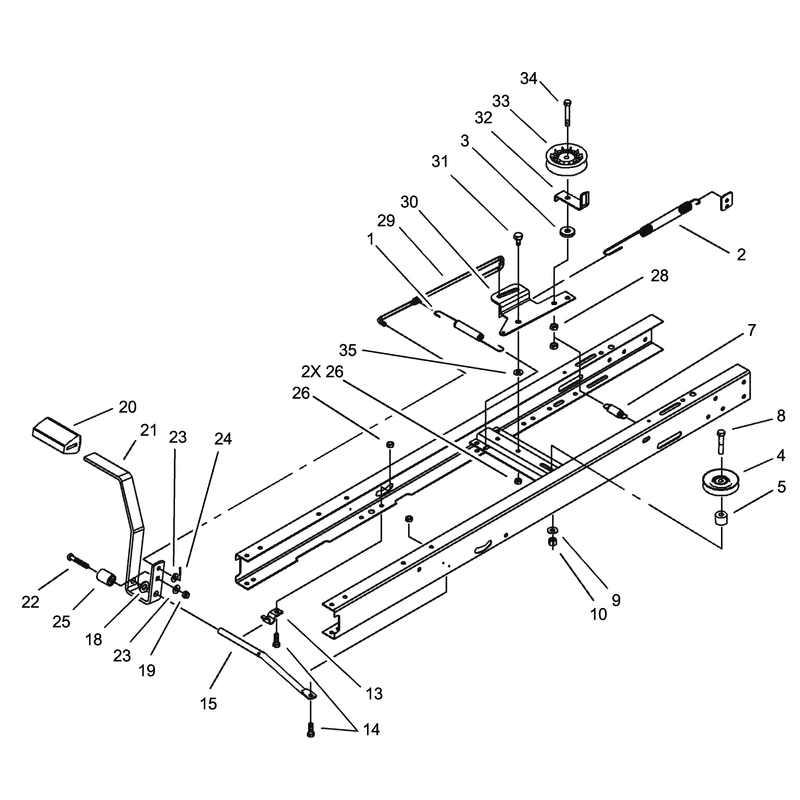 Traction and Brake Assembly