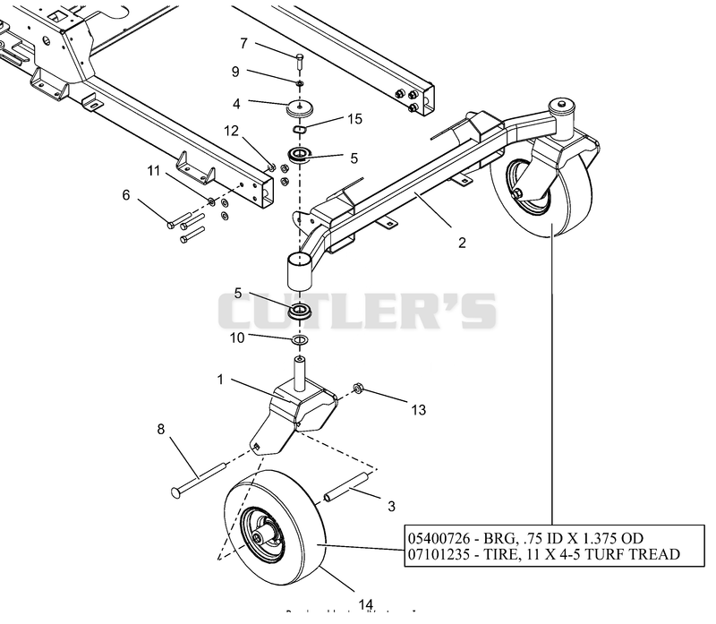 Front Caster Wheels