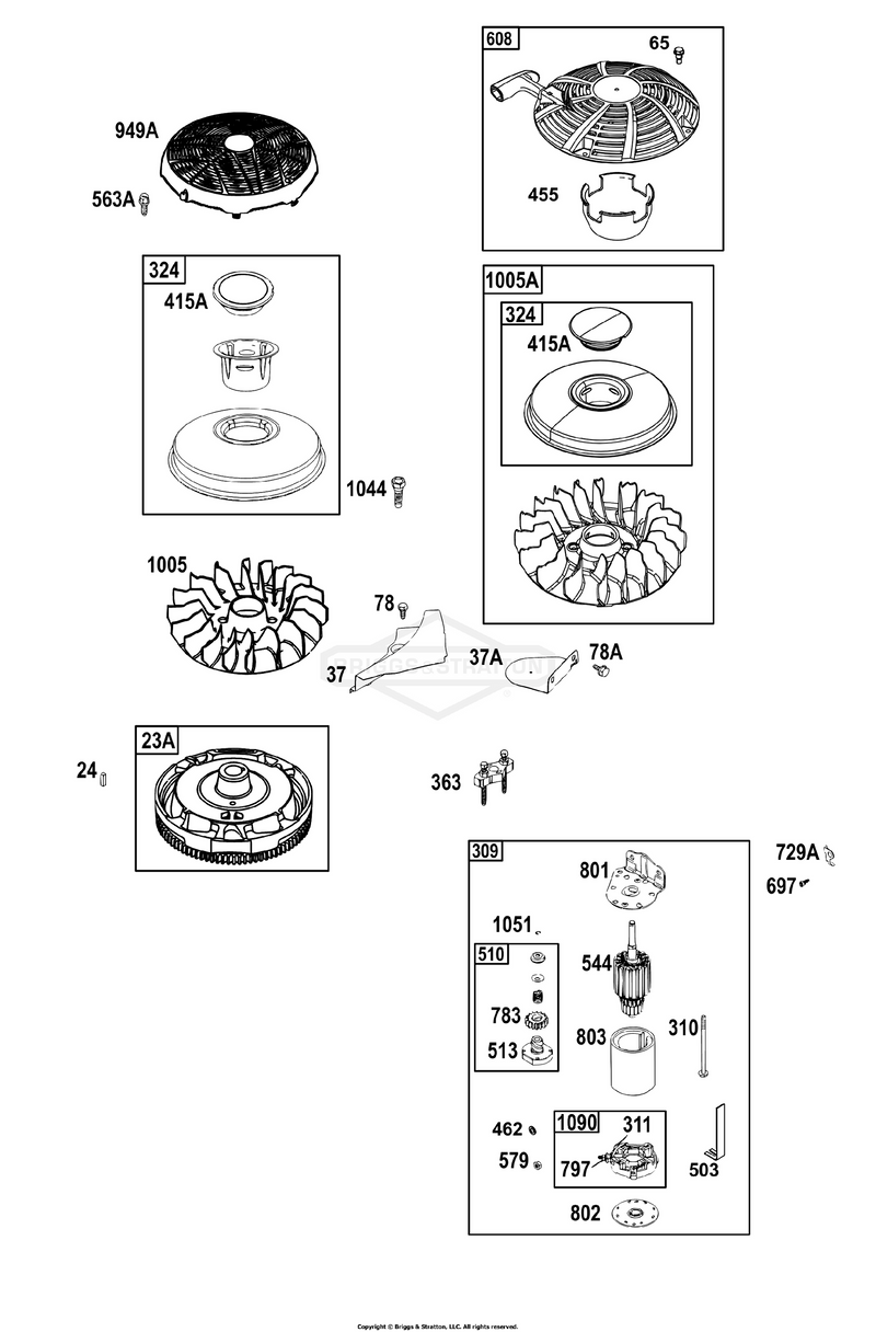 Electric Starter, Flywheel