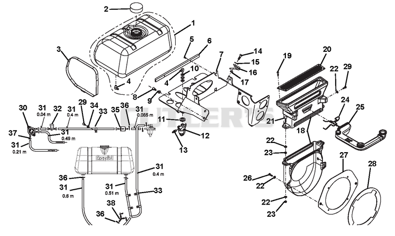 Fuel Tank And Pump