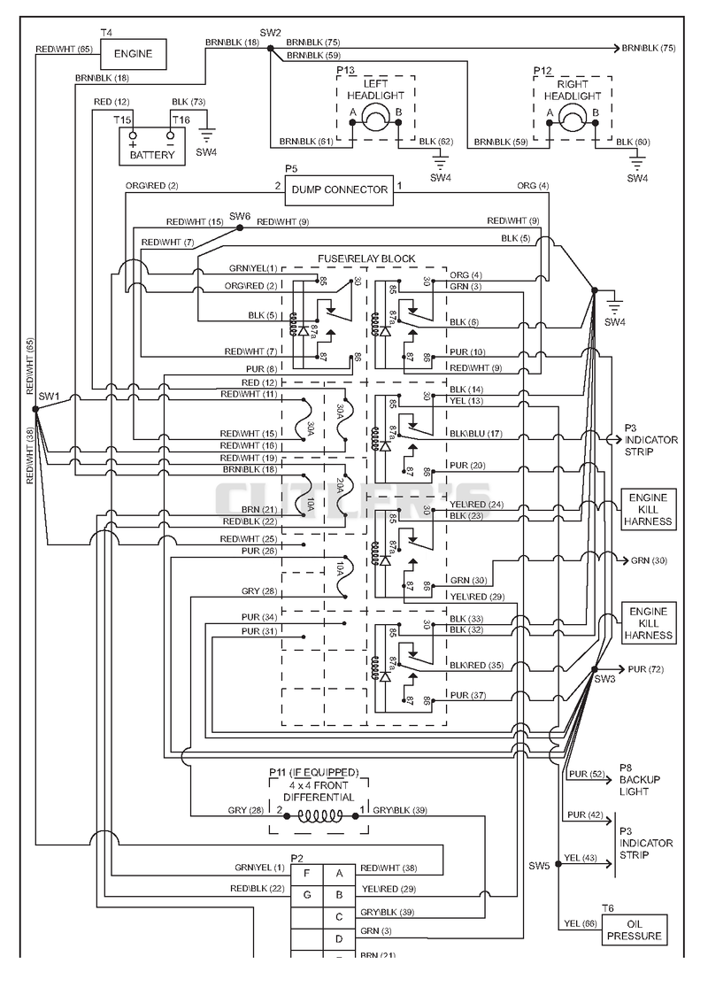 Wiring Diagram - Main 601