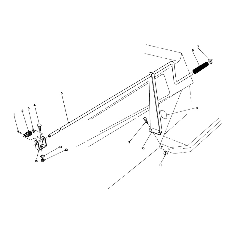 Chute Control Assembly 36