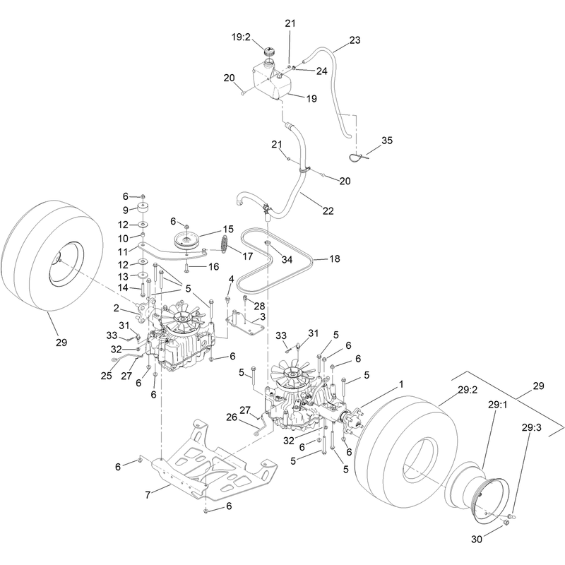 Ground Drive Assembly
