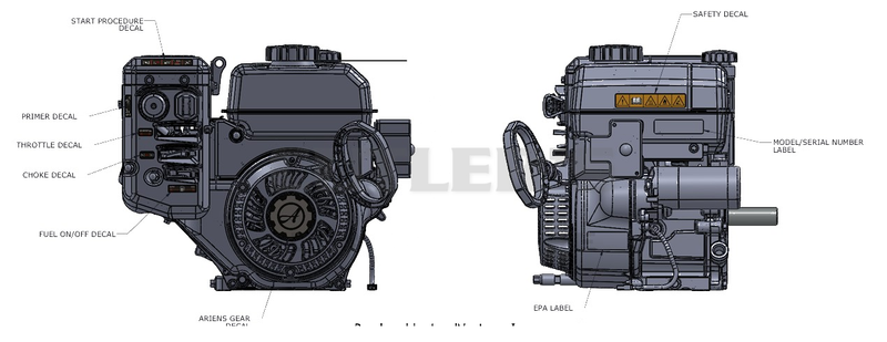 08201509 - Engine Decals
