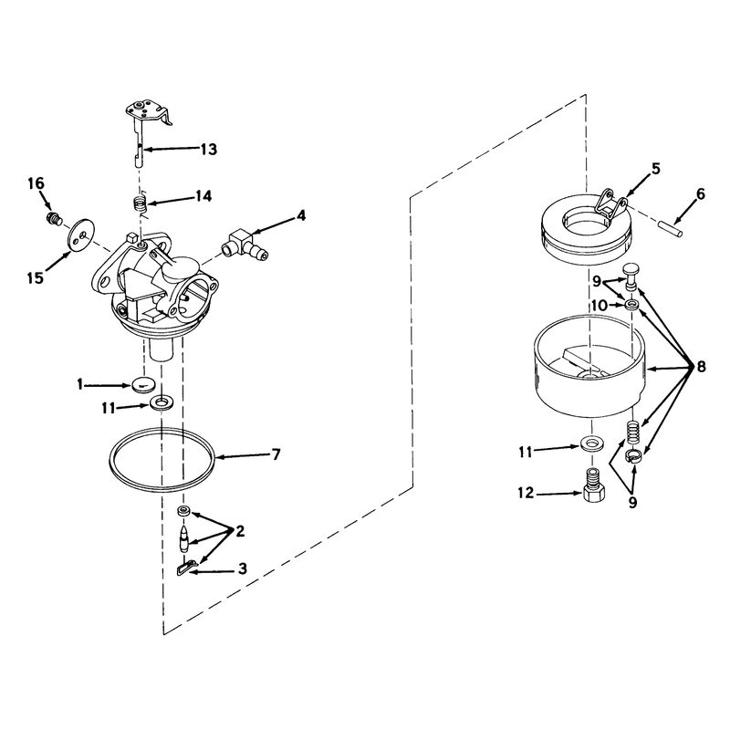 Carburetor No 631612