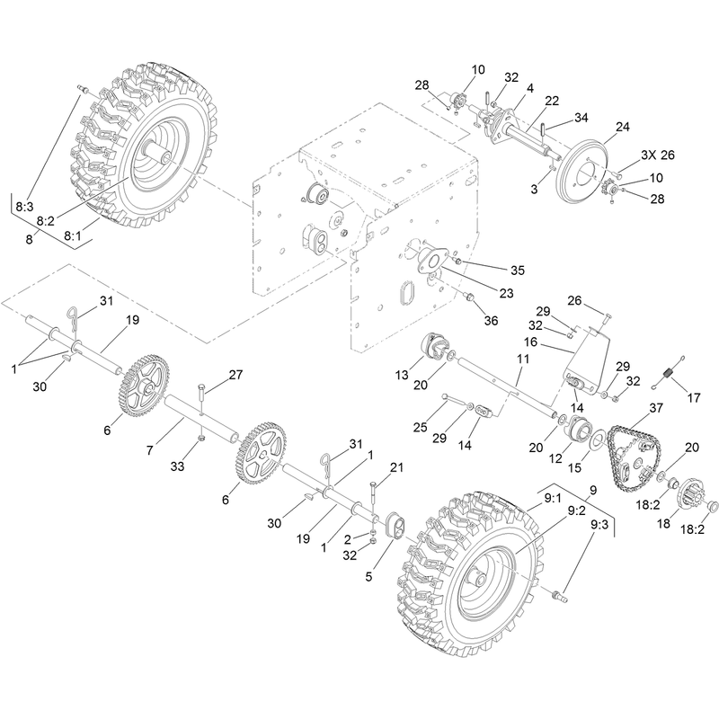 Wheel Clutch Assembly