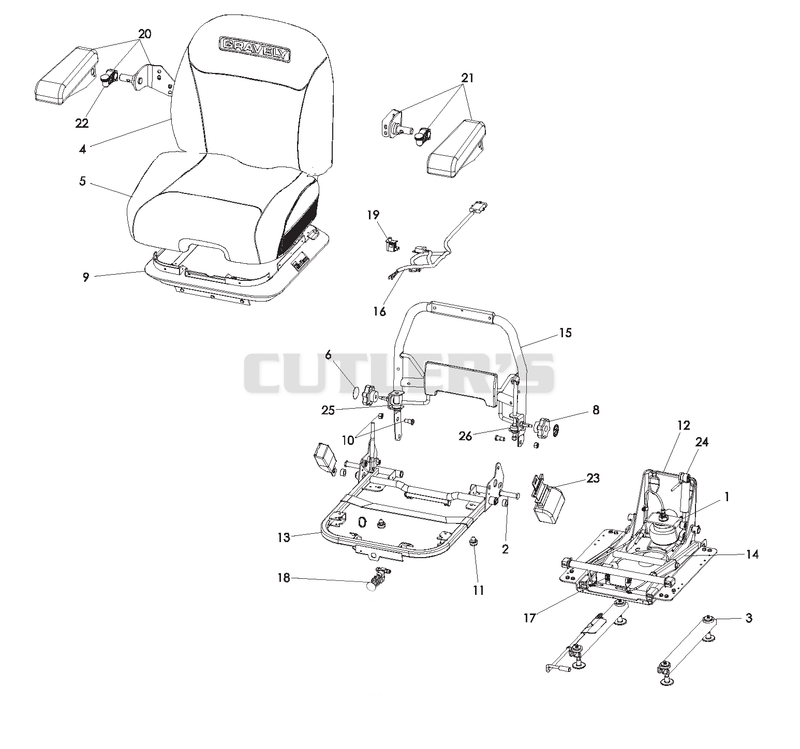 Seat-Service Parts