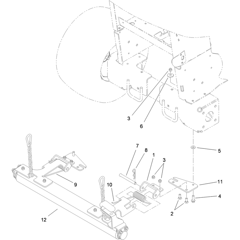 Roller Striper Assembly No 114-3521