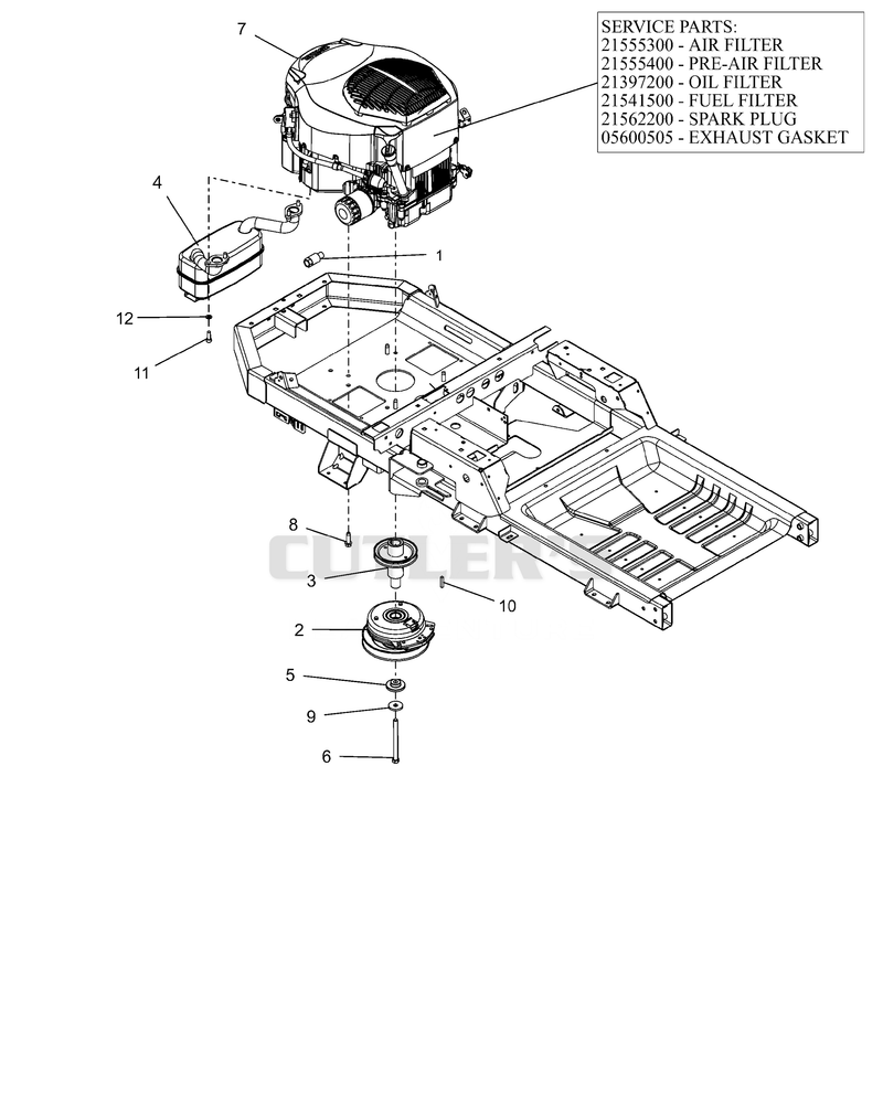 Engine - Kohler 7000 Pro - 26HP