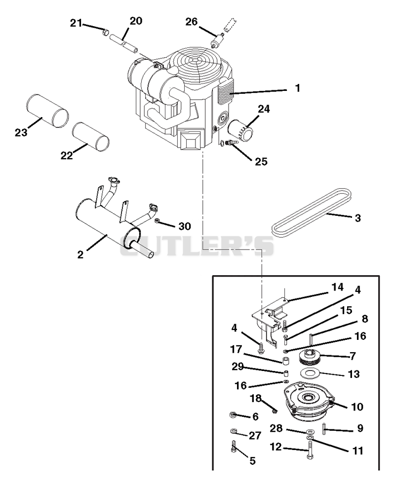 Engine And Clutch