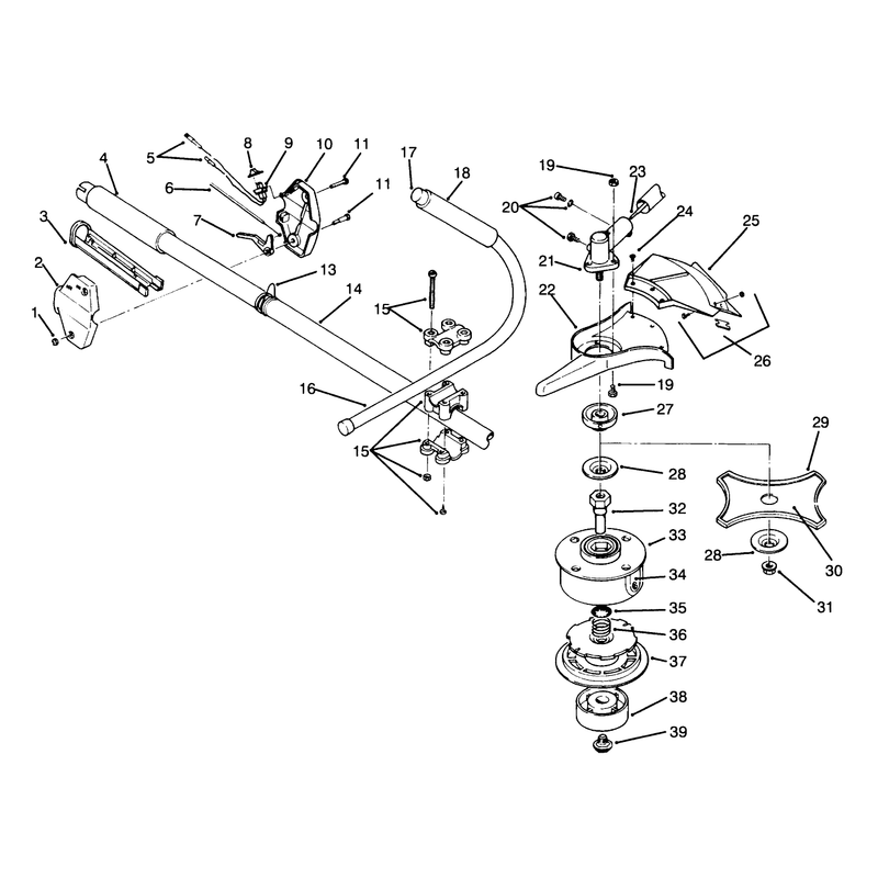 Handle Assembly Model No. 51653