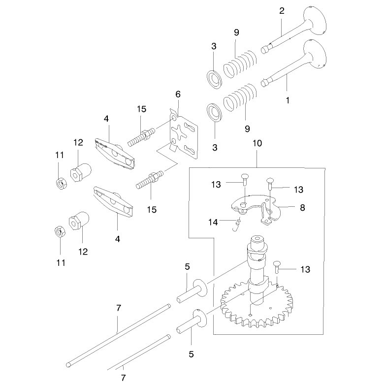 Valvecamshaft