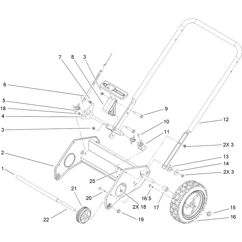 Lower Handle Assembly
