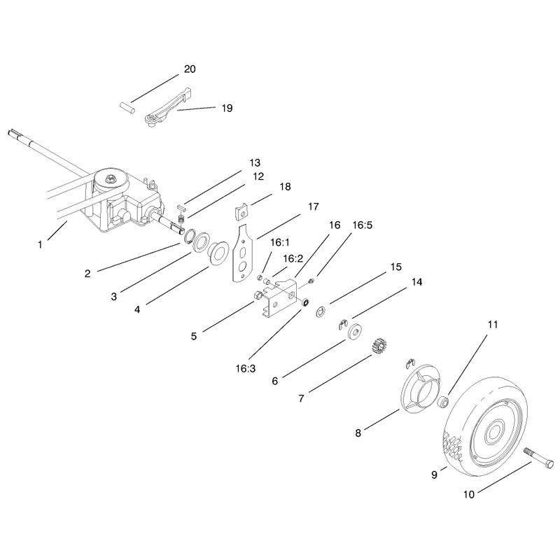 Rear Axle Assembly