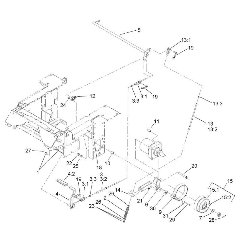 Brake and Wheel Hub Assembly