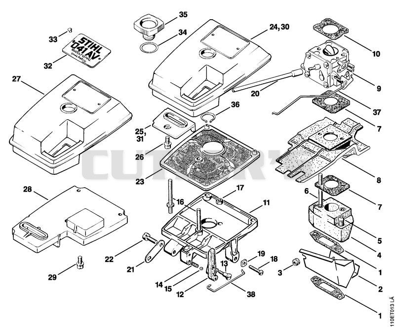 Filter housing, Air filter