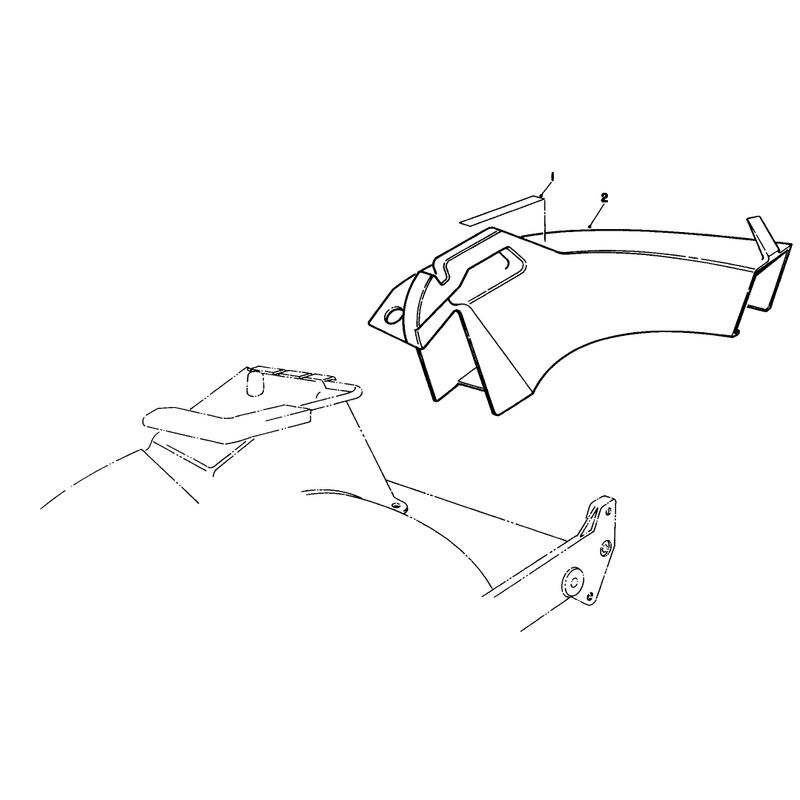 Side Discharge Chute Model No 59168 Optional