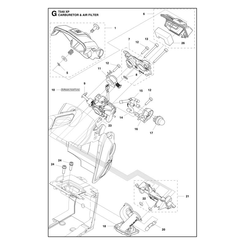 CARBURETOR AND AIR FILTER