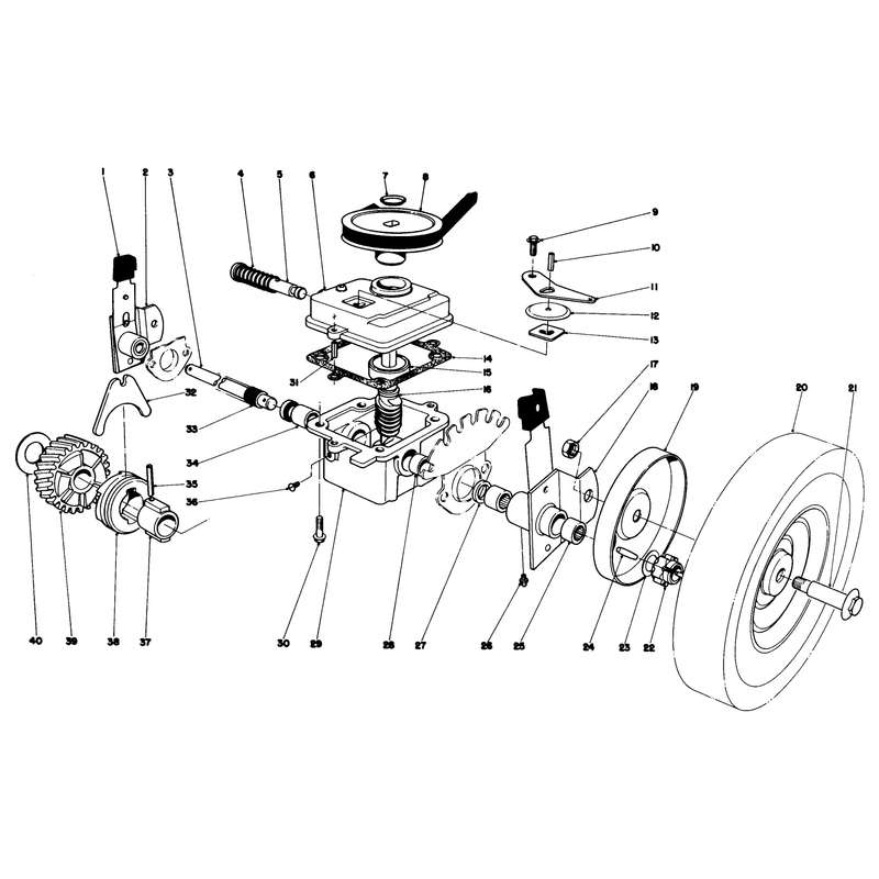 Gear Case Assembly Model 16870