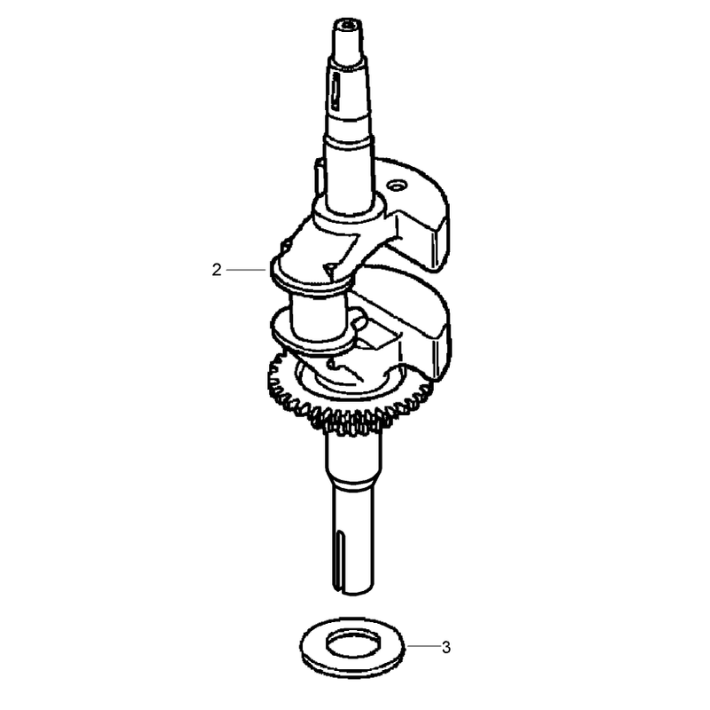 Crankshaft Assembly Honda GSV190LA-A3T