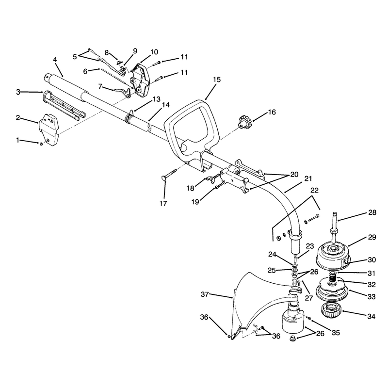 Handle Assembly Model No. 51638