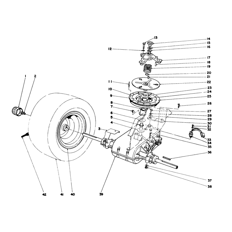 Transaxle & Clutch Assembly
