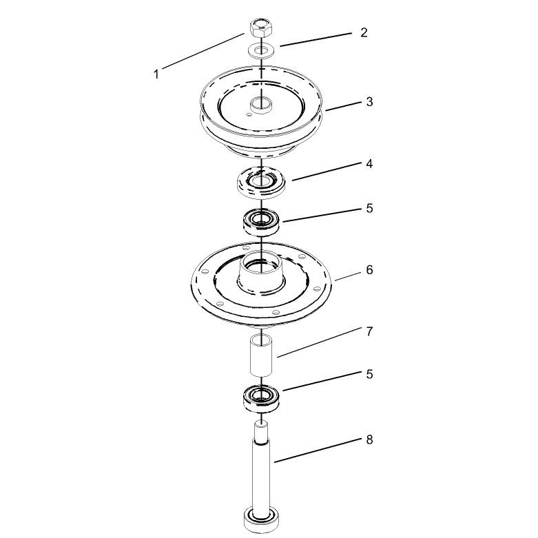 Spindle Assembly No 106-0785