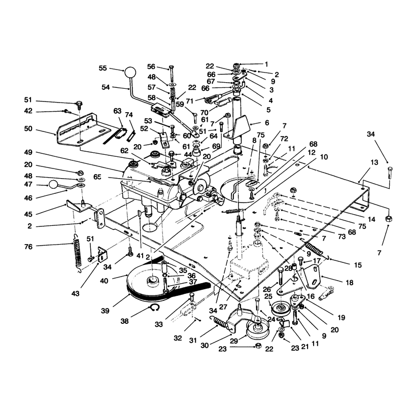Transmission and Linkage Assembly