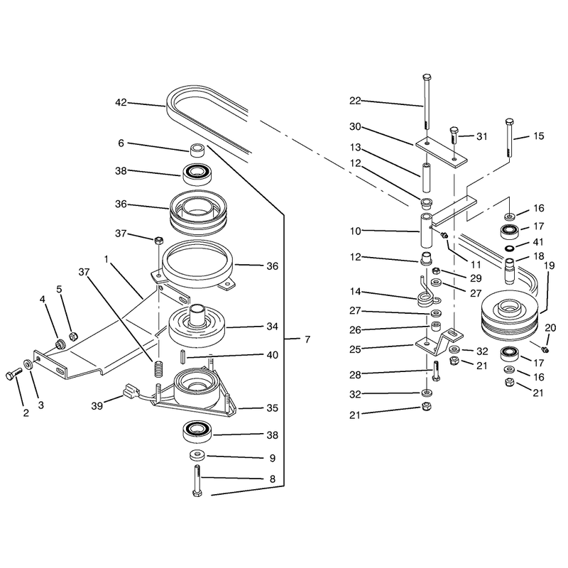 PTO Electric Clutch and Drive Assembly