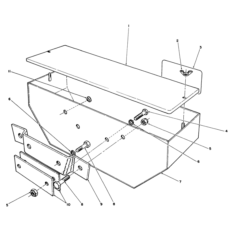 Weight Box Kit No. 62-6590 (optional)