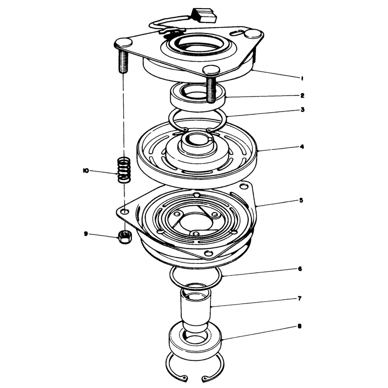 Clutch Assembly No 54-3200