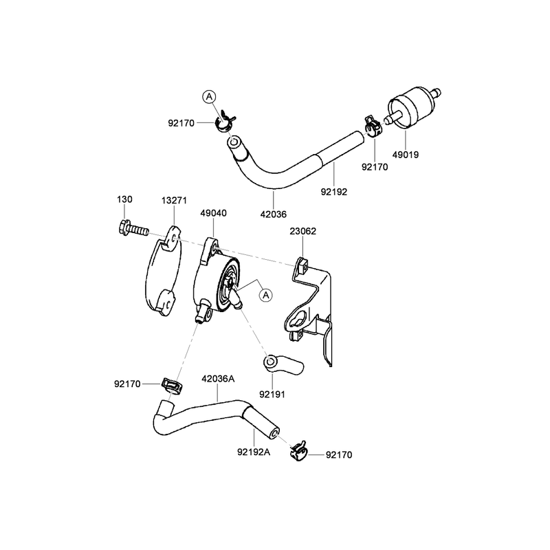 Fuel Tank and Valve Assembly