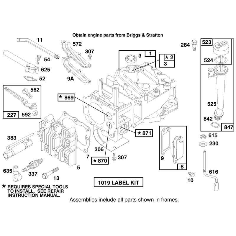 Engine Briggs and Stratton Model 12f802-0667-01