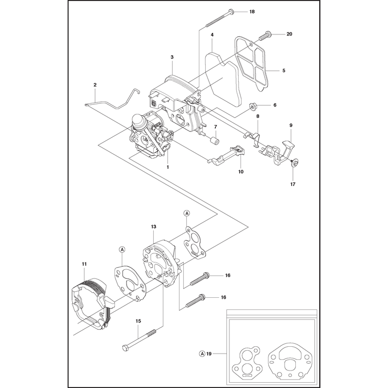 CARBURETOR AND AIR FILTER