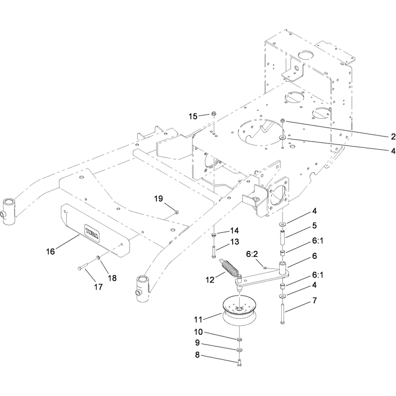 Power-Take-Off Idler Assembly