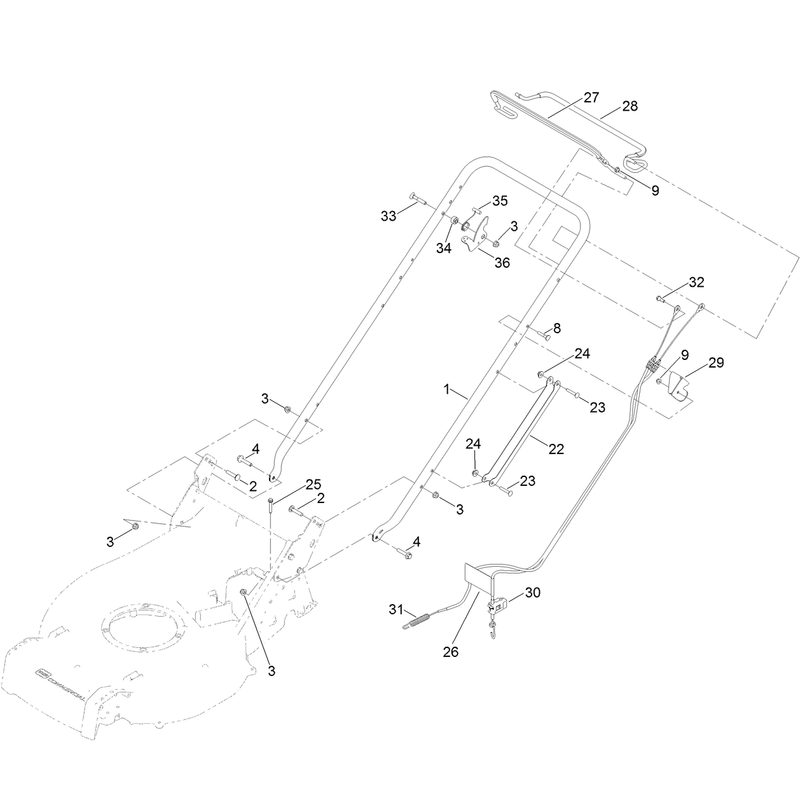 Handle and Control Assembly