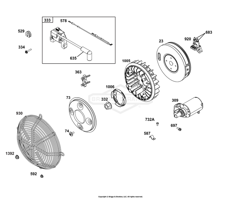 Flywheel, Ignition, and Starter Group