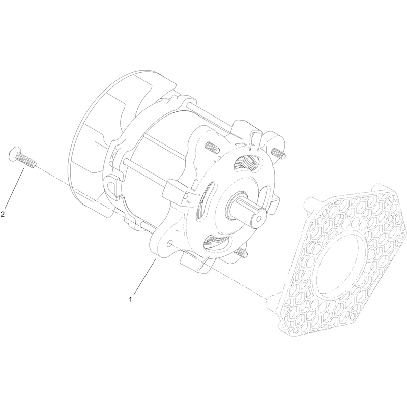 Motor and Controller Assembly