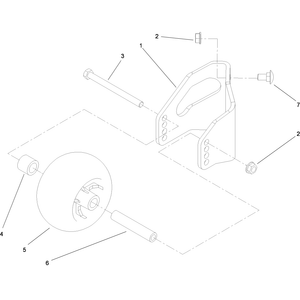 Trim Side Anti Scalp Roller Assembly