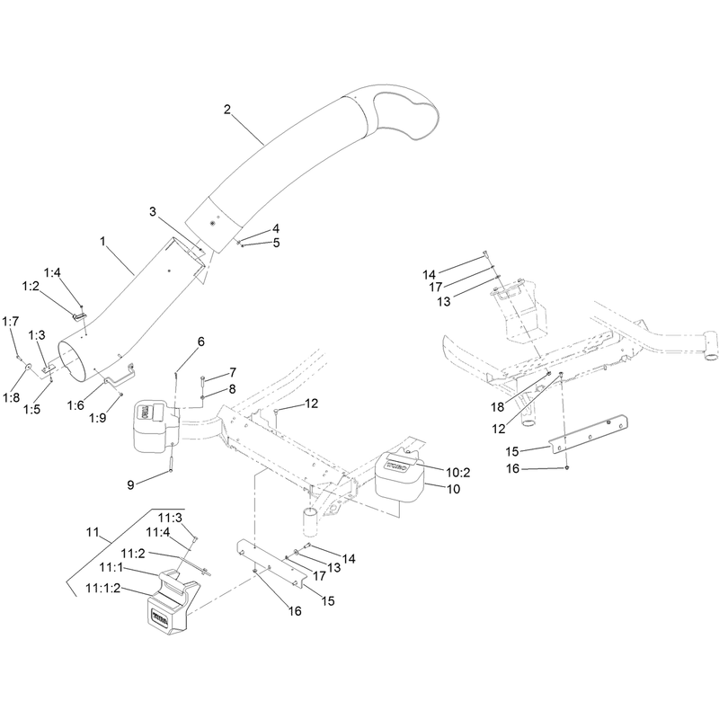 Tube and Weight Assembly