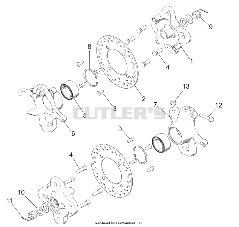 Suspension, Front Carrier