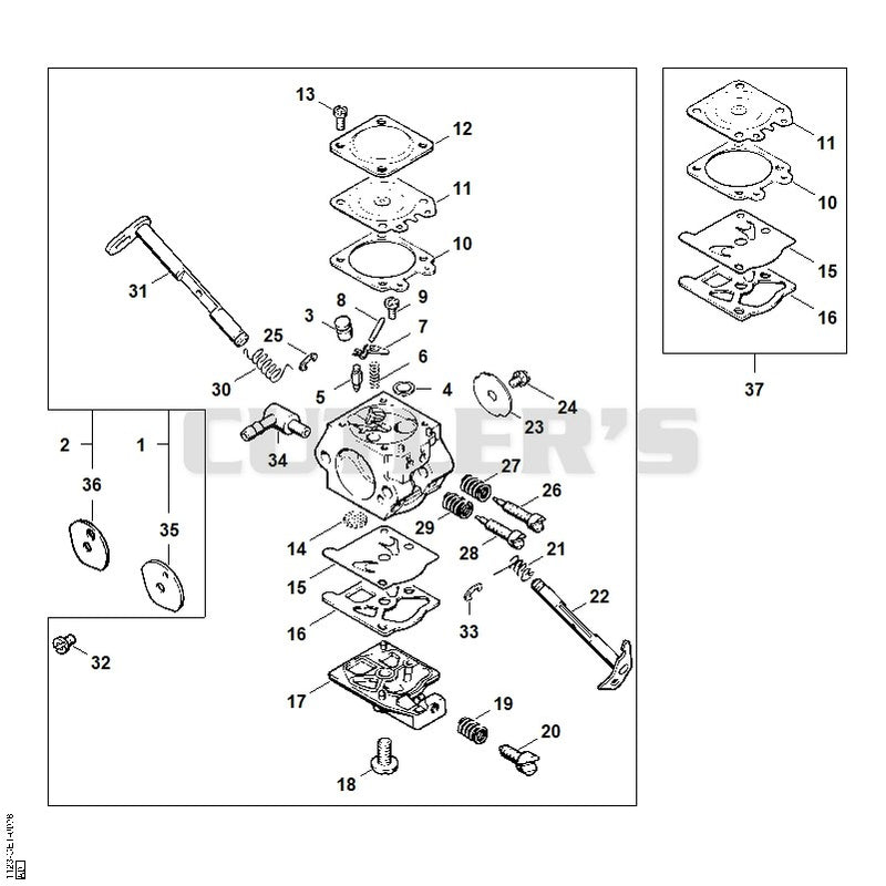 Carburetor WT-215, WT-286 (17.2003)