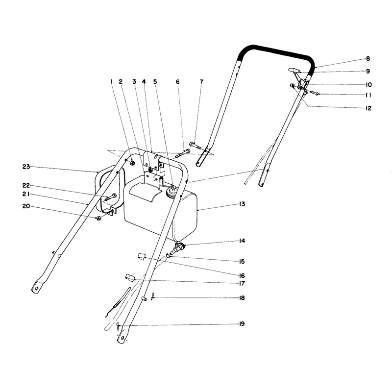 Handle Assembly H P Model
