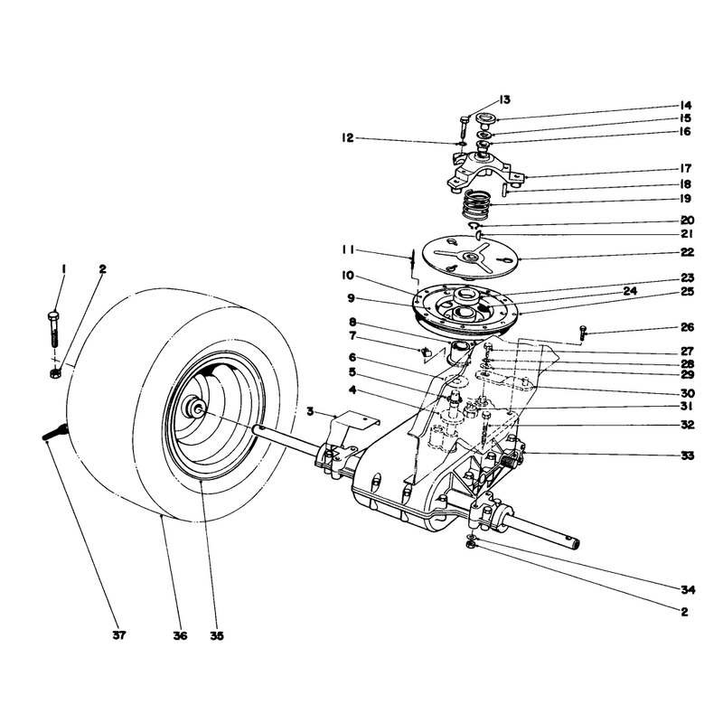 Transaxle & Clutch Assembly