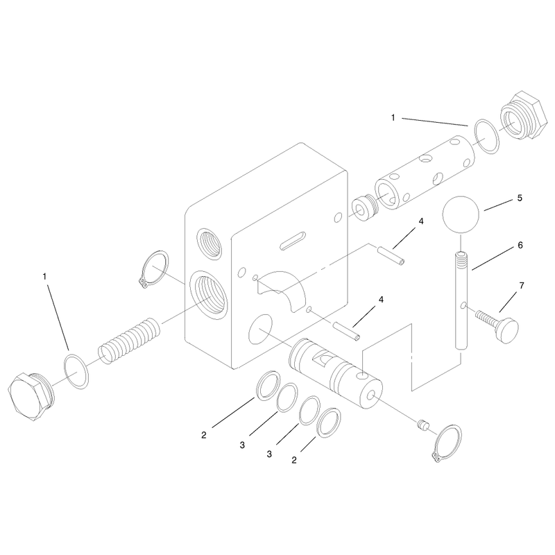 Hydraulic Valve Assembly No 99-3073