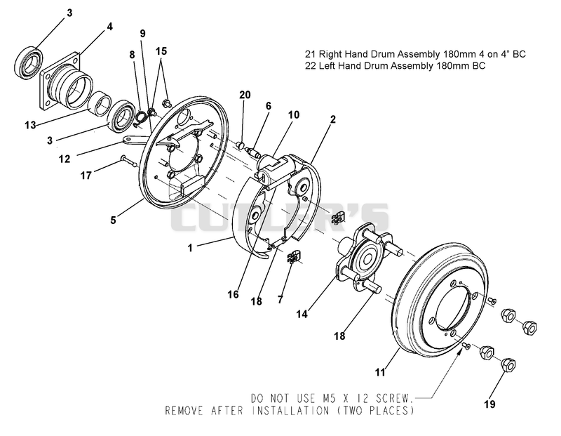 Rear Brake Drum