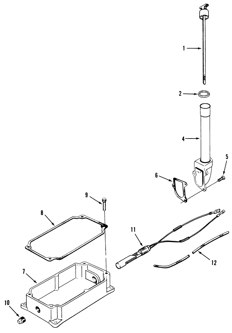 Kohler Oil Pan And Dipstick